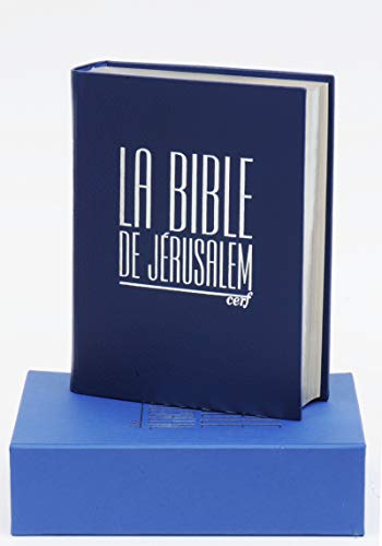 La Bible de Jérusalem - Major cuir bleu Francais PDF