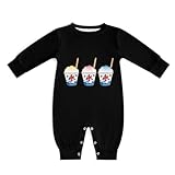 [STEBVI] ロンパース 3種類のかき氷 ベビー服 長袖 カバーオール 女の子 男の子 赤ちゃん服 前開き パジャマ 新生児 幼児 かわいい 肌着 柔らかい 部屋着 寝間着 出産祝い プレゼント 6-9M