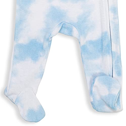 Sesame Street Baby Boys 2 Pack Zip-Up Long Sleeve Sleep N' Play Coverall 12 Months Red/Blue #TOP4