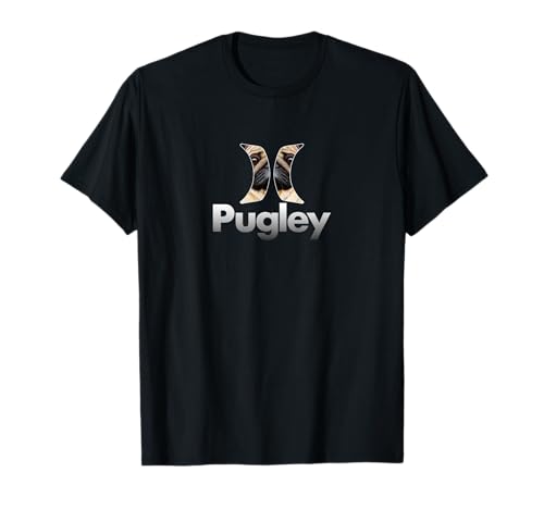 Pugley Mops lustige Hunde-Sportbekleidung T-Shirt