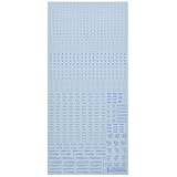 ハイキューパーツ 1/100 RB01 コーションデカール ワンカラーブルー 1枚入 プラモデル用デカール RB01-100BLU