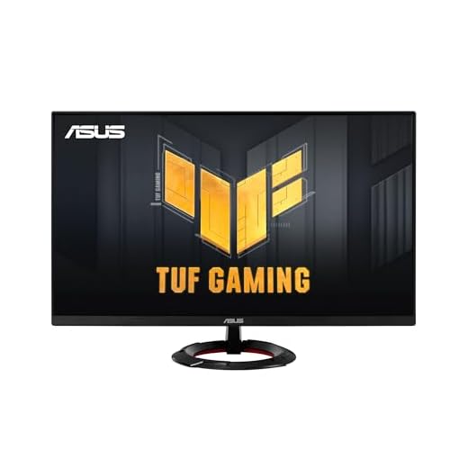 ASUS TUF Gaming 23.8” 1080P Monitor (VG249Q3R) – Full HD, 180Hz, 1ms, Fast IPS, Extreme Low Motion Blur, FreeSync, Variable Overdrive, Shadow Boost, Eye Care, 100% sRGB, 3 yr Warranty