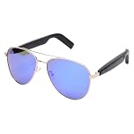 Yanmis AI Translator Smart Glasses, Bluetooth Real Time Translation Sunglasses with Polarized Lenses, Built in Mic Speakers, Translating Glasses Support Over 100 Languages