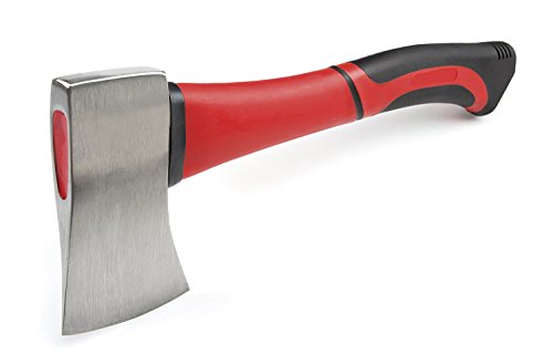 14-Inch-Outdoor-Camping-Axe-and-Survival-Hatchet-Durable-Forged-Alloy-Steel-Blade-Unbreakable-Fiberglass-Handle-with-Anti-Slip-Grip-Perfect-for-Wood-Splitting-Kindling-Chopping-and-Throwing-Axe
