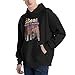 Men Stretchy Bone Thugs Rock-N-Musi Harmony Band Polyester Hoodie with Pocket Warm Lightweight Casual Tops for Home Large