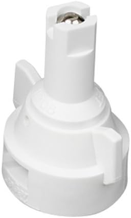 TeeJet AIC11008-VS Air Induction Flat Spray Nozzle w/Quick Cap (Pack of 6) - 110° - Visiflo - White - 0.8 GPM