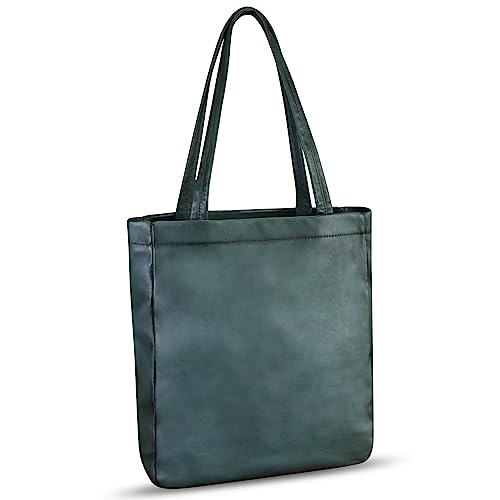 Genuine Leather Shoulder Bag for Women Handbag Handmade Purse Crossbody Work Tote Bag Casual Purse Daypack