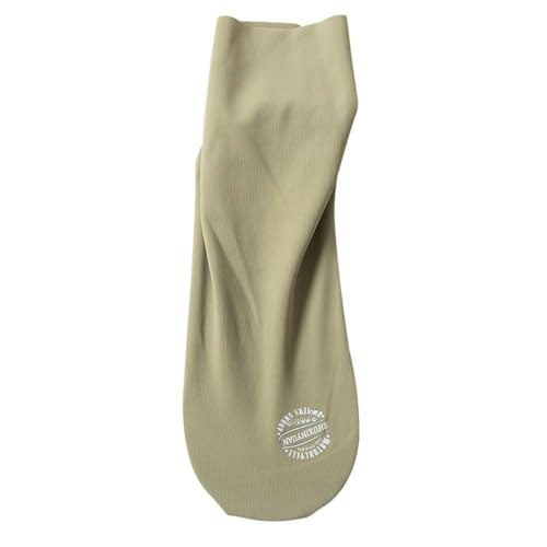 Cool Any Cut Breathable Seamless Ice Silk Tube Socks Short Socks Mid-tube Socks Women Socks(green)