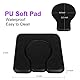 RQUIRRE Commode Seat Cushion, Super Soft Sponge Padded Commode Chair Seat Pad for Elderly/Handicapped/Disabled, Shower Wheelchairs, Toilet Chairs