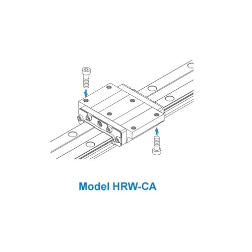Rail linéaire HRW21CA et bloc de guidage pour machine CNC