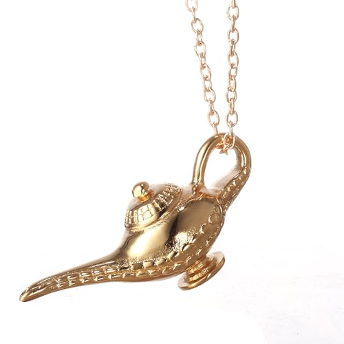 Lampe Magique d'Aladdin collier pour sublimer vos tenues de soirée