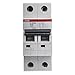 Price comparison product image ABB S202M-B6 Miniature Circuit Breaker, 2 Pole, Type B, 10/15kA Breaking Capacity, 6 Amp Current (2CDS272001R0065)