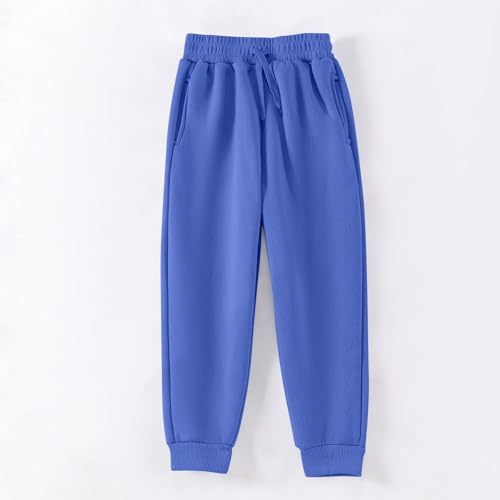 Sweatpants for Girls Fashion 2025 Baggy Athletic Joggers School Uniform Pants with Pockets Winter Warm Kids Clothes3