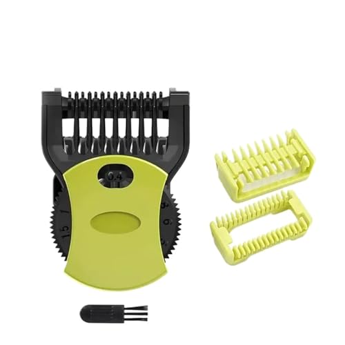 Peine guía de protectores ajustables 14 en 1, Compatible con Philips, Kit de reemplazo de Afeitadora eléctrica One Blade QP2520 QP2630 QP2724 QP2834(3 pcs comb A)