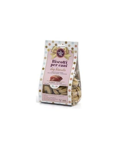 Biscotti per cani con manzo 300g - La Dolce Vita