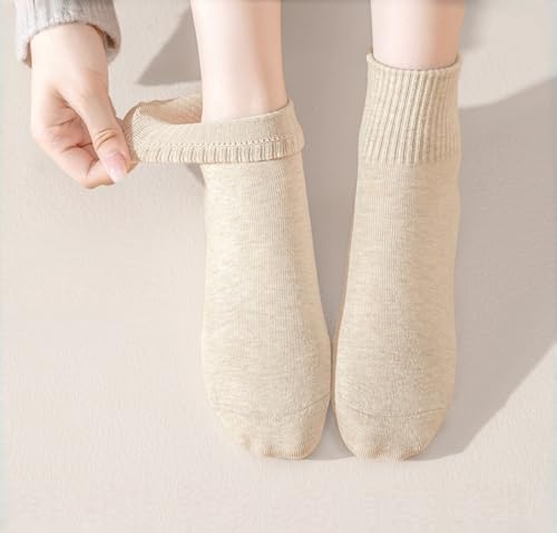 Image of Women's Quarter Crew Socks, Lightweight Casual Above Ankle Socks for Women, Breathable Smooth Toe