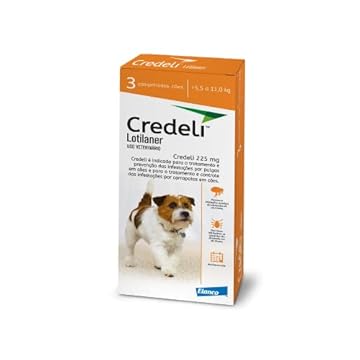 Credeli Tab 225mg X3Blcd Bl Elanco Cães Médios,