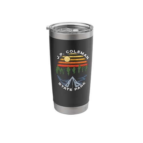 J.P. Coleman State Park Mississippi Camping Vacation Stainless Steel Insulated Tumbler