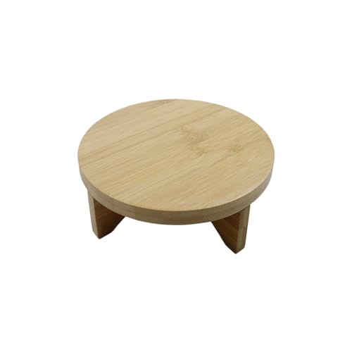 Oedema Solid Wood Mini Plant Stand Round Riser