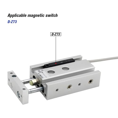 Vérin pneumatique CXSM10-10 pour transfert de pièces de micro-mécanique - 6