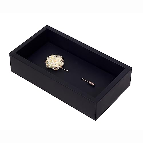 Image of Peluche Crystal Flower Brooch /Lapel Pin for Men