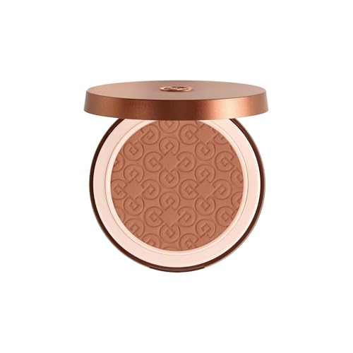 Collistar Magica Terra Bronzing Powder - Polvo bronceador compacto para el rostro, acabado mate o brillante, cobertura acumulativa, larga duración, rellenable, 2,2 Bellagio, 9 g