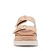 Madden Girl Women's Mythicall Platform Sandal, Natural Raffia, 7.5