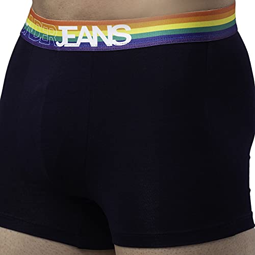 Image of Underjeans Men Cotton Blend Trunk - Pack of 2