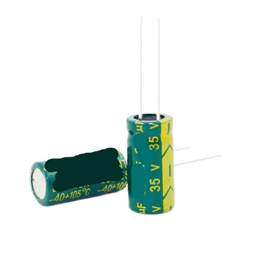 Condensador electrolítico 680uF 35V radial de 10x20 mm para PCB 3