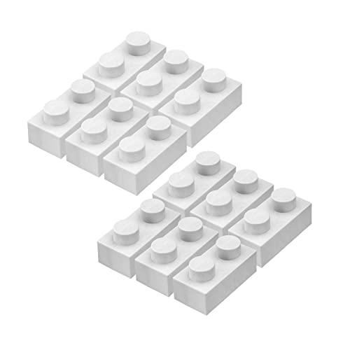 YPC 日本製 レンガ ブロック 花壇 ガーデニング 庭作り 屋外 ベランダ エクステリア レンブロックガーデン レンブロック 12個 WT ホワイト