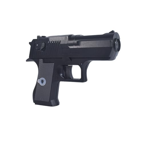 Double Sided Water Gun for Kids 17.5cm 2-Way Directional Spray Toy Pistol with Switch Leak-Proof Design for Outdoor Summer Fun Eco-Friendly ABS Plastic (Black)