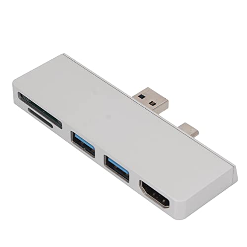 Station d'accueil USB-C Pro 7 adaptateur HDMI 4K lecteur carte mémoire SD