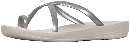 Fitflop Prima Iqushion Cross Slide-Pearlised