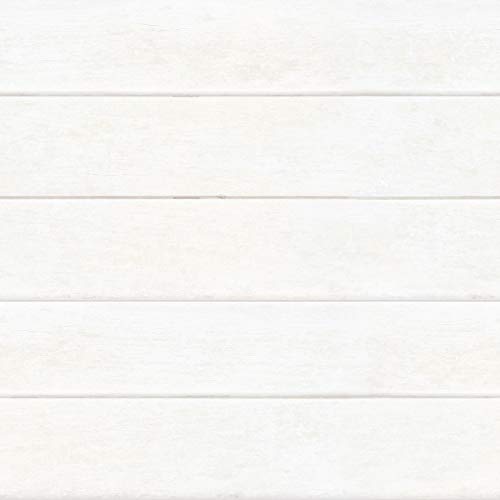 WallsByMe Peel and Stick White Ivory Faux Shiplap Texture Fabric Removable Wallpaper 7727-2ft
