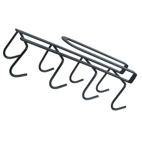 KESYOO 棚下パンチコーヒーマグホルダー おしゃれなキッチン収納ラック 耐錆性と耐荷重設計 多用途トイレ バスルーム対応 省スペース整理