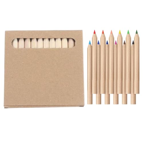 Nixiara Holzfarbstifte in 12 Farben, Lernbedürfnisse, Schüler der Grundschulen, Preise, Zeichenstifte, Weihnachtsgeschenke für die Kultur