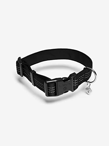 LeMieux Henley Webbing Dog Collar in Black, Outdoor Pet Everyday Walking Neckband