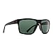 VonZipper womens Dipstick Sunglasses, Black Satin/Grey, 60 mm US