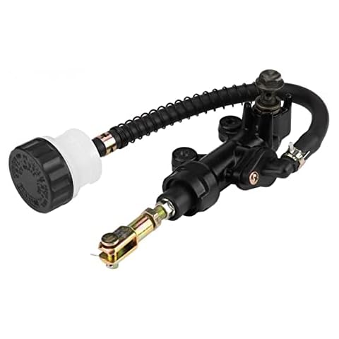 Liunz xuliangxl Fit For Suzuki GSXR 600 750 1000 1300 Motorcycle Rear Foot Brake Hydraulic Master Cylinder Pump Reservoir Aluminum Alloy Cover