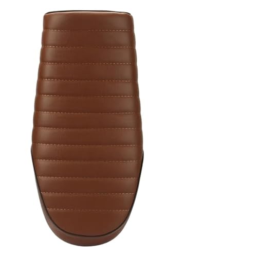 Selle plate vintage marron haute finition pour projet Scrambler CB400