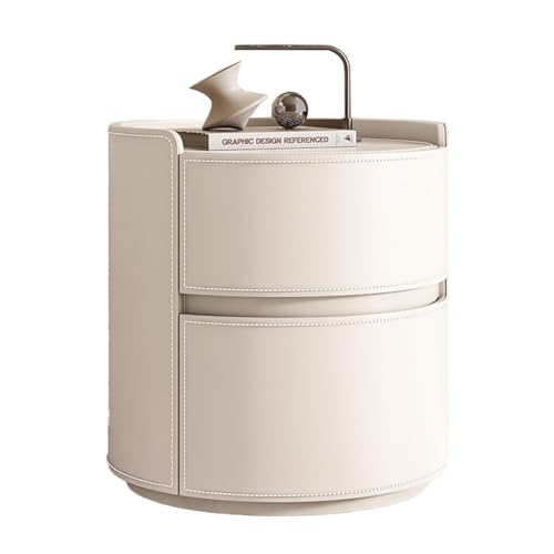 Mesitas de Noche Blancas y Madera Marca ITETONE