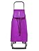 Rolser Einkaufsroller Joy/Jet LN, JET001, 40 Liter, 40 kg Tragkraft, 35 x 39 x 97,5 cm, Malve