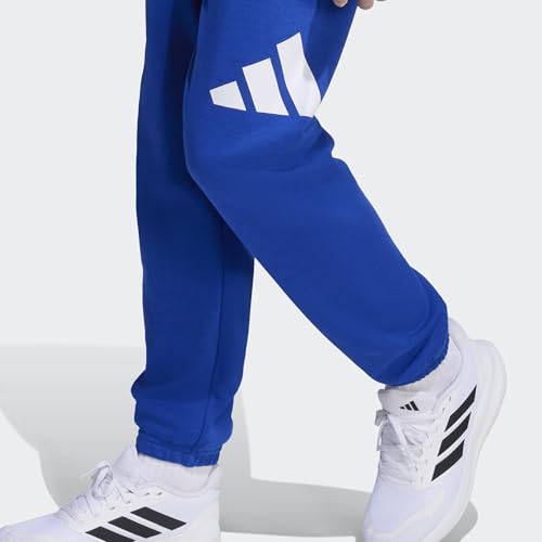 adidas Unisex Kinder Essentials Big Logo Pants, Team royal Blue/White, 7-8 Years – Ansicht 5