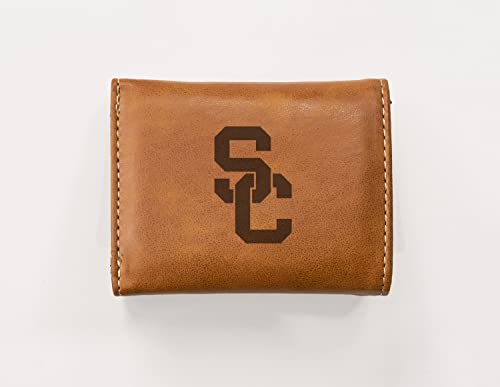 Image of Rico Industries NCAA Laser Engraved Trifold Laser Engraved Tri-Fold Wallet - Men's Accessory