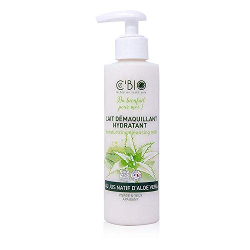 Lait démaquillant aloe vera C'bio 200mL