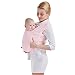 Tragetuch elastisch für Neugeborene und Kleinkinder, Babytragetuch Kindertragetuch Baby Bauchtrage Sling Tragetuch für Neugeborene Innerhalb 16 KG von VOARGE,rosa