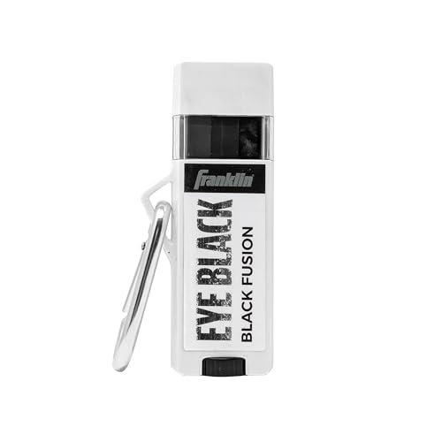 Image of Franklin Sports Baseball Eye Black - Black Sports Eyeblack Stick for Kids + Adults - Multi Color to Reduce Glare for Baseball + Softball - Black