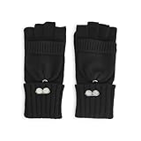 Karl Lagerfeld Paris Women's Accessories Gloves,Black,0S