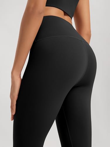 ODODOS Women's High Waist Workout Leggings 2-Pack Tummy Control Yoga Pants - 25" / 28" Inseam, ODLEX Fabric-Squat Proof4