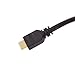 Tartan 28 AWG High Speed HDMI Cable with Ethernet, Black, 1 foot